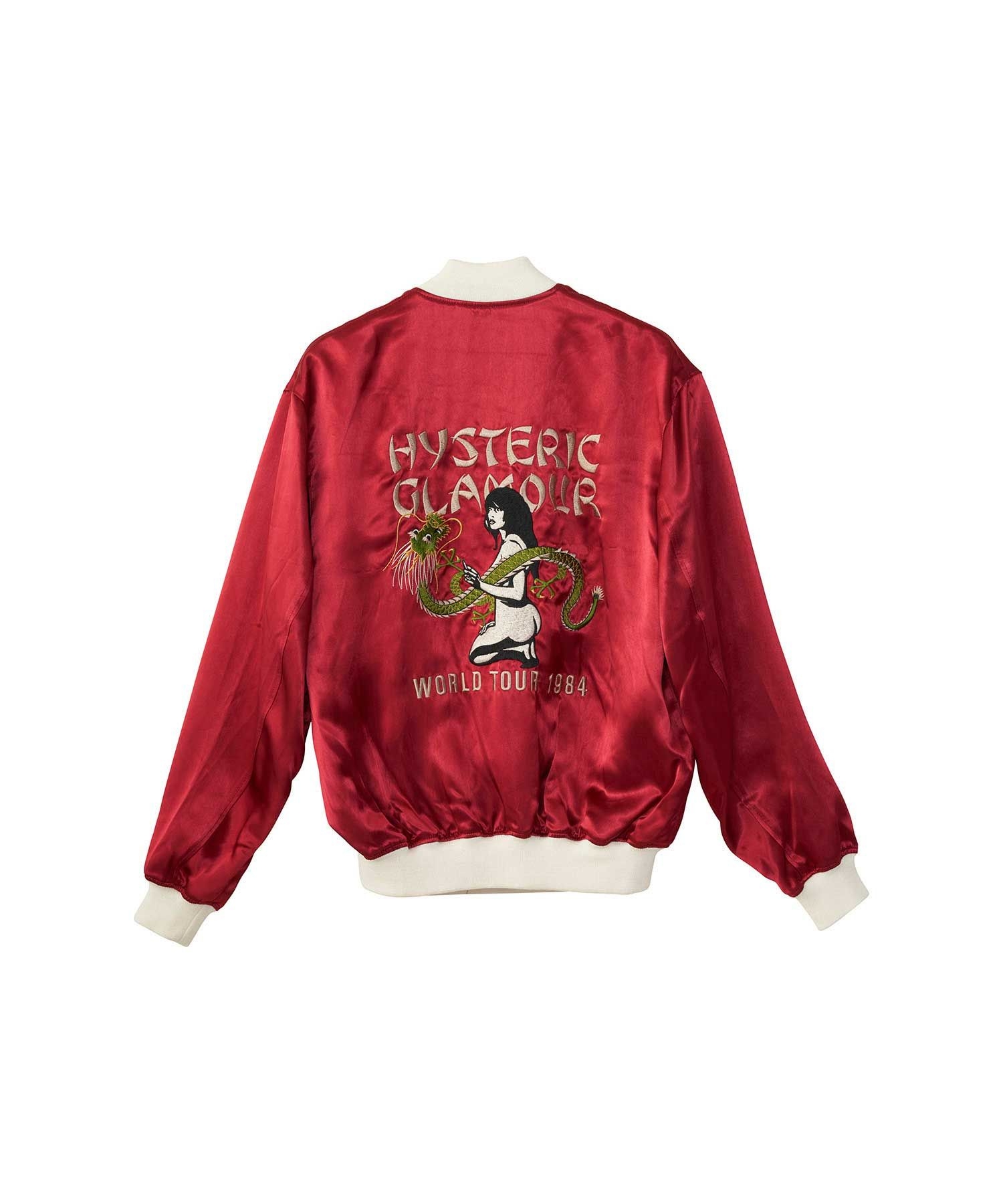DRAGON LADY TOUR刺繍 スカジャン|HYSTERIC GLAMOUR MEN | HYSTERIC