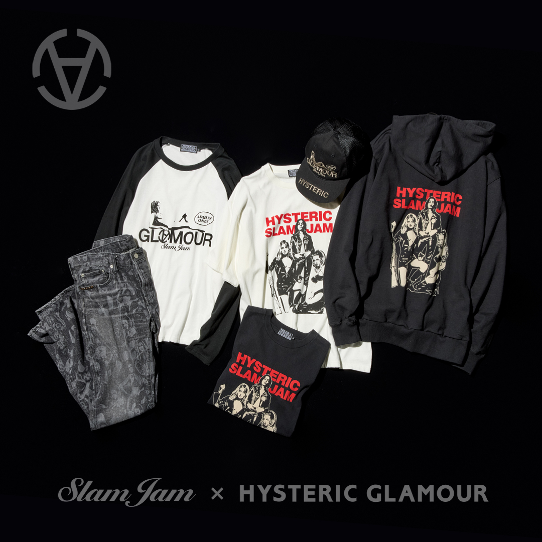 SLAM JAM x HYSTERIC GLAMOUR | HYSTERIC GLAMOUR ONLINE STORE