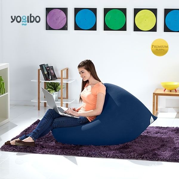 新品同様未使用】Yogibo mini ヨギボーミニ ネイビー Amazon.co.jp