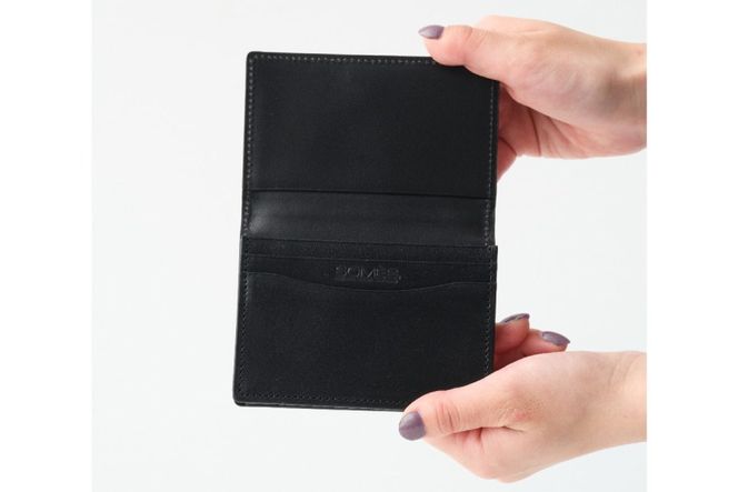 SOMES 名刺入れ （ブラック）PT-89 [ソメスサドル 北海道 砂川市