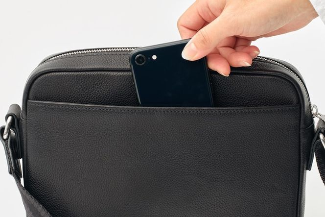 SOMES バッグ ショルダーバッグ S （ブラック） SU-22 [ソメスサドル