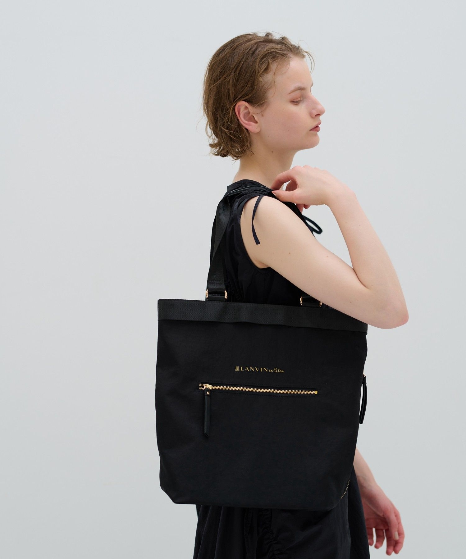 ポリエステルトート型リュック|LANVIN en Bleu | LANVIN en Bleu