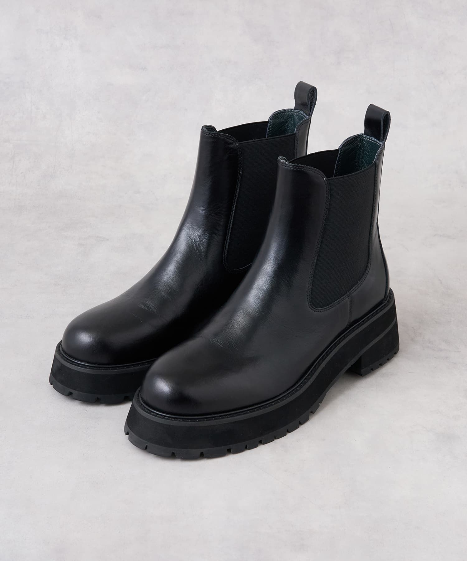 レザーサイドゴアブーツ|LANVIN en Bleu | LANVIN en Bleu | ランバン