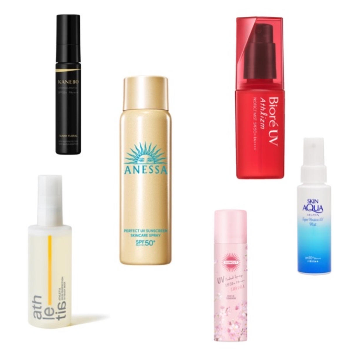 日焼け止めスプレー＆ミスト 2024 最新】旅行にも便利なおすすめ