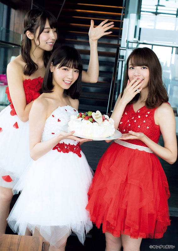 乃木坂46西野七瀬・橋本奈々未・衛藤美彩、Xmasパーティで輝く美肌 1