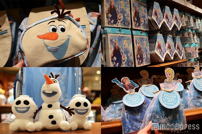 ディズニーランド、「アナ雪」グッズで冬を満喫 新キャラクターも登場