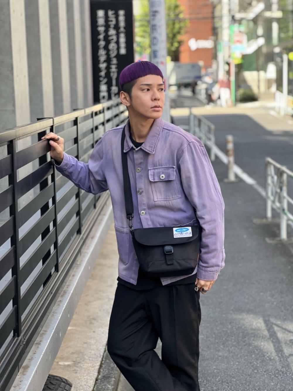 Nylon Messenger Bag Flap Zipper Pocket CHALLENGER | NaOkI