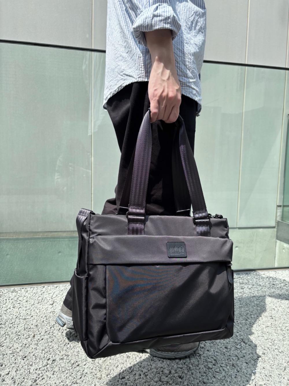 BELT PKWY TWILL TOTE BAG | ohno | Manhattan Portage BLACK LABEL