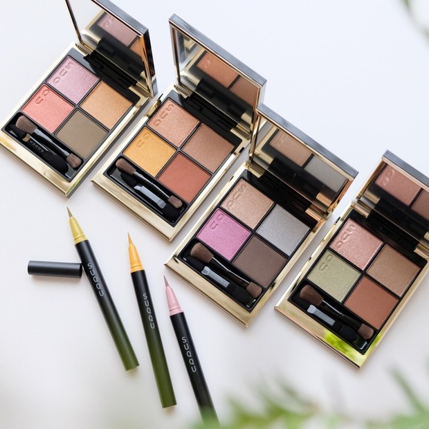 秋コスメ2022】SUQQUの秋新色をスウォッチ！ 人気のアイシャドウ
