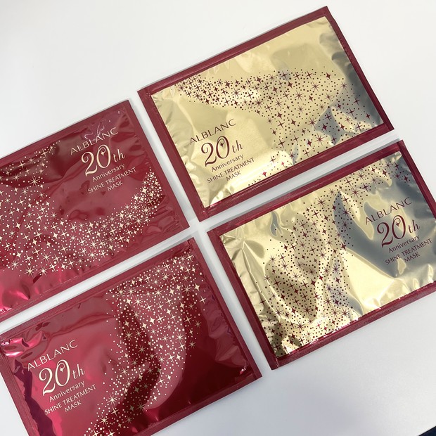 20周年を迎えたALBLANCから限定発売！1枚1,000円超えのシートマスクは