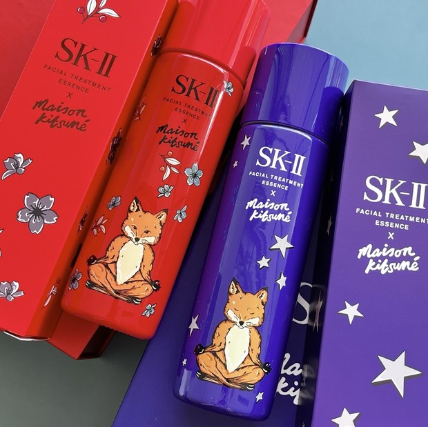 SK-IIと「MAISON KITSUNÉ」のコラボコフレが10月20日発売！ 限定