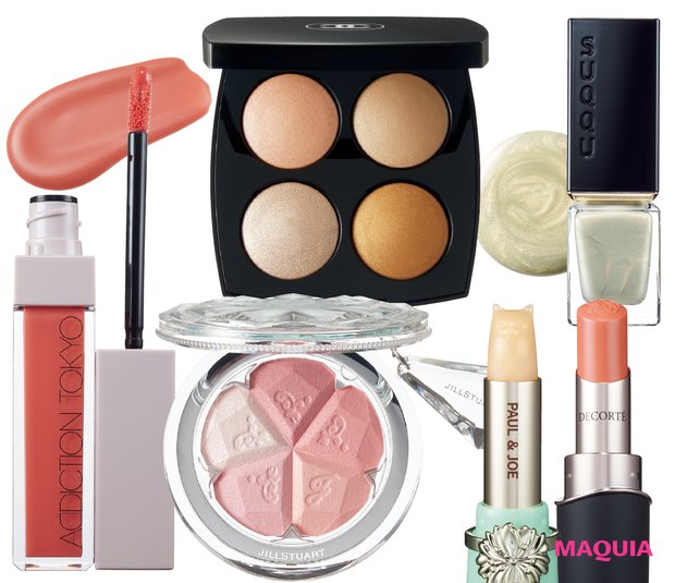 1/8〜1/31発売の春新色カタログ。シャネル、コスメデコルテ、SUQQU