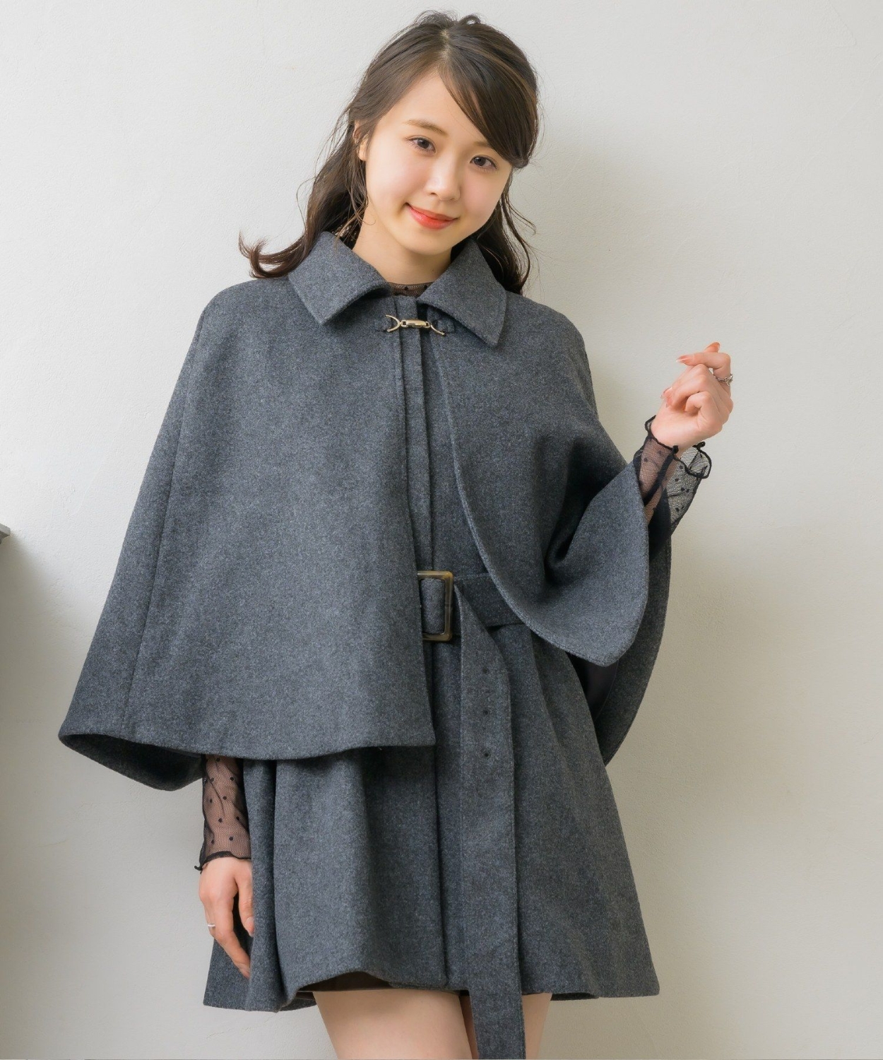 ケープ付コート|ems excite | RETRO GIRL ONLINE STORE レトロガール