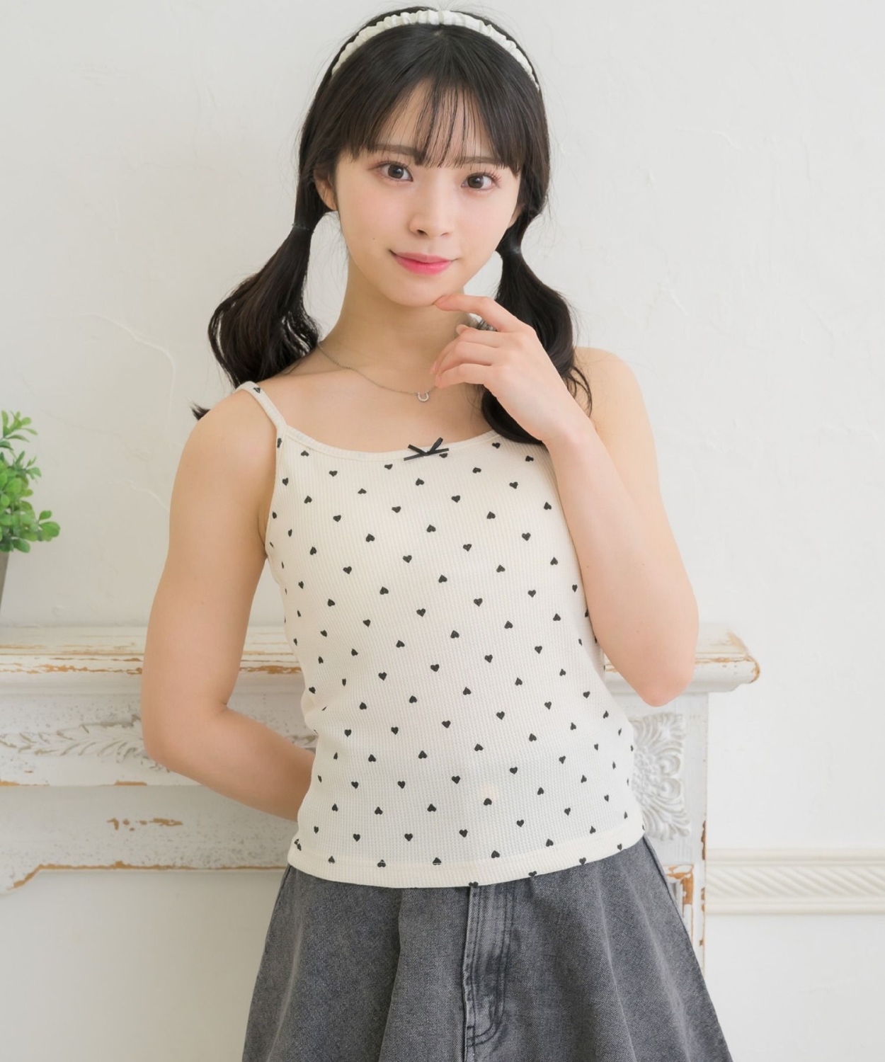 アソートワッフルキャミ|ems excite | RETRO GIRL ONLINE STORE レトロ