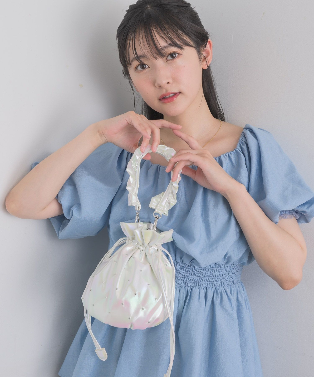 オーロラ巾着2WAYバッグ|RETRO GIRL | RETRO GIRL ONLINE STORE レトロ