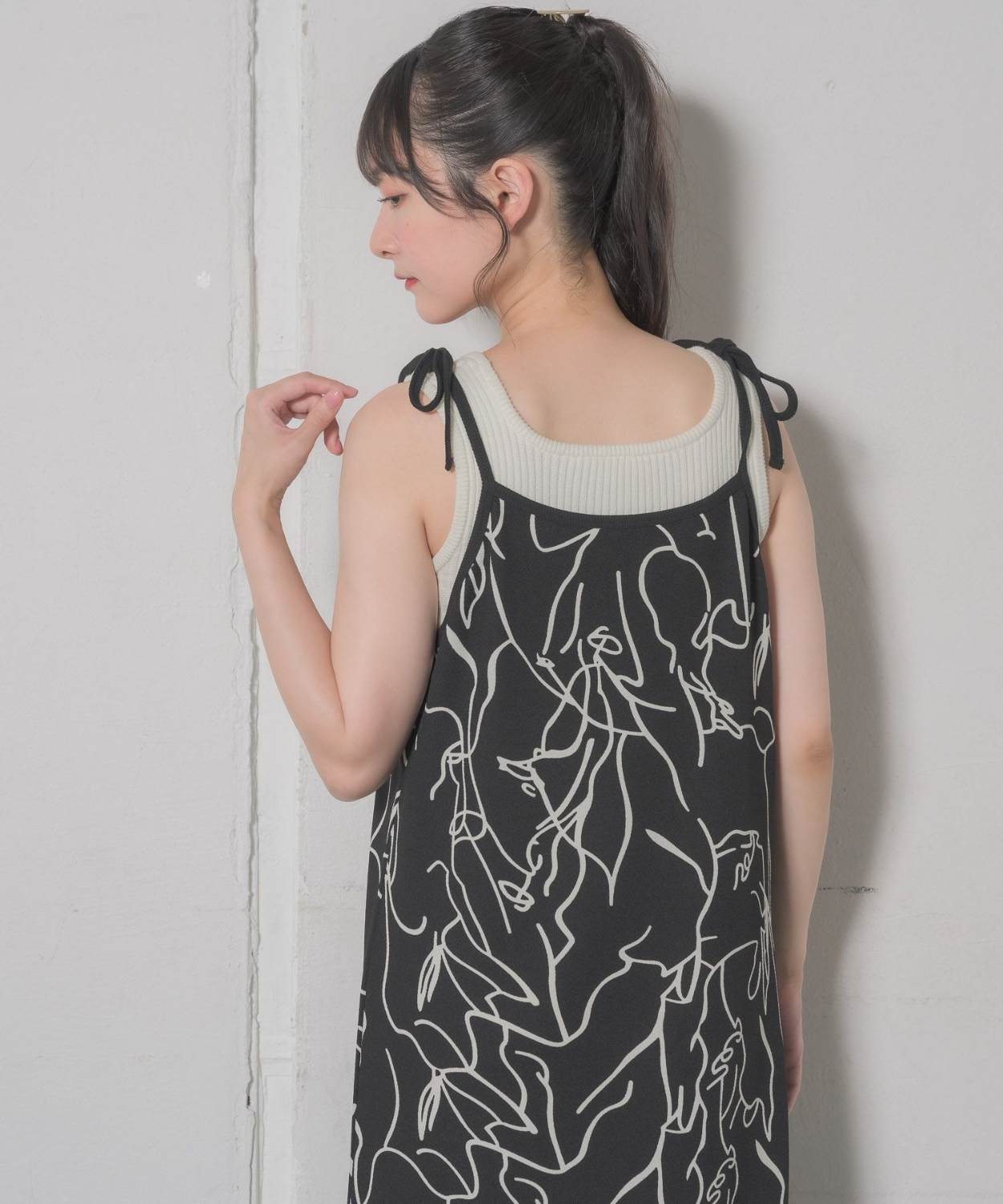 ニュアンス柄キャミOP|RETRO GIRL | RETRO GIRL ONLINE STORE レトロ