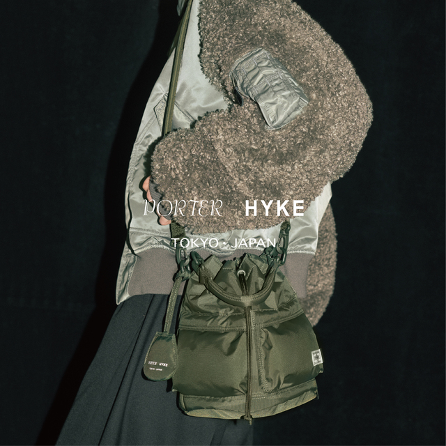 PORTER × HYKE FW 2025 COLLECTION」発売します。 | 吉田カバン