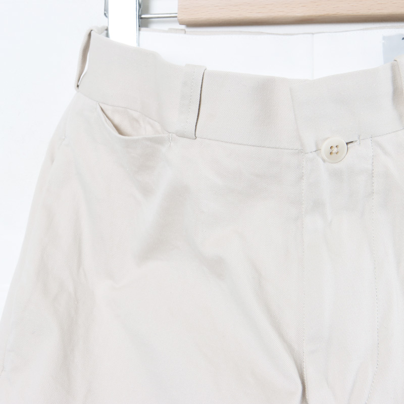 YAECA (ヤエカ) CHINO CLOTH PANTS WIDE TAPERED / チノクロスパンツ