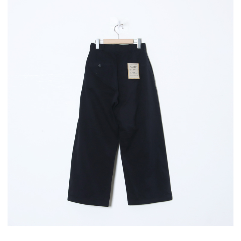 YAECA (ヤエカ) Wチノパンツ ワイド Chino Trousers Wide
