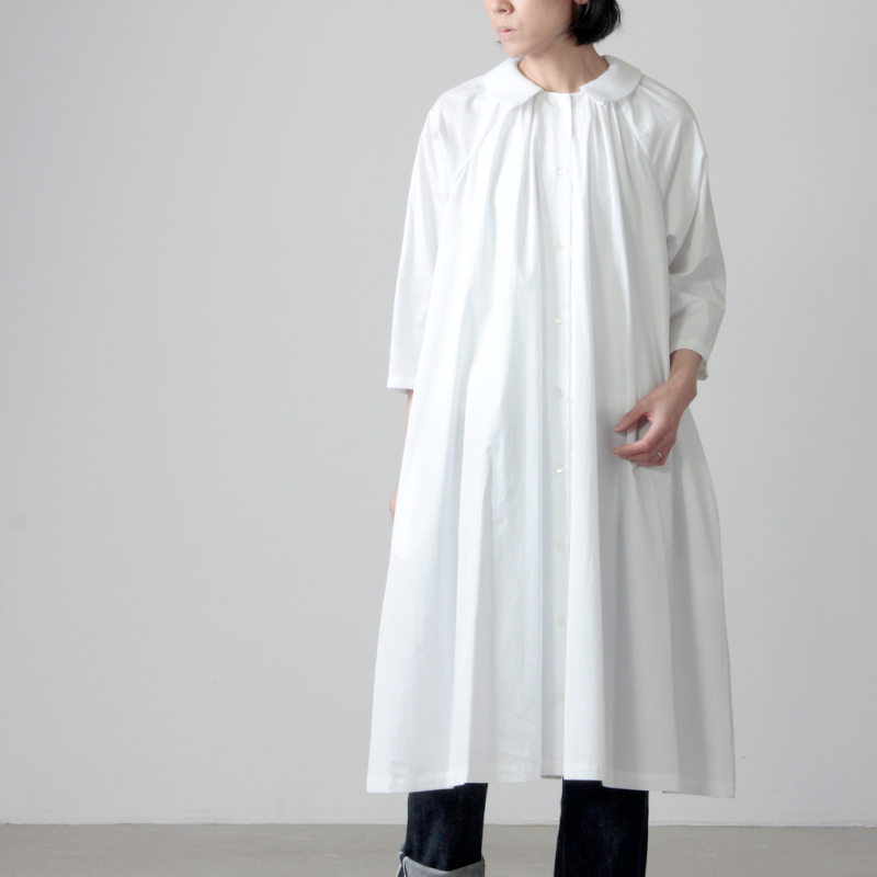 Atelier d'antan (アトリエ ダンタン) フレアシャツワンピース Aimee