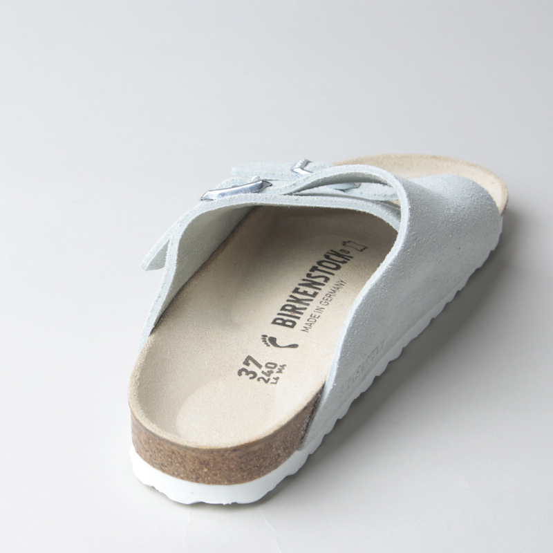 Birkenstock (ビルケンシュトック) ZURICH Sueade Leather WHITE