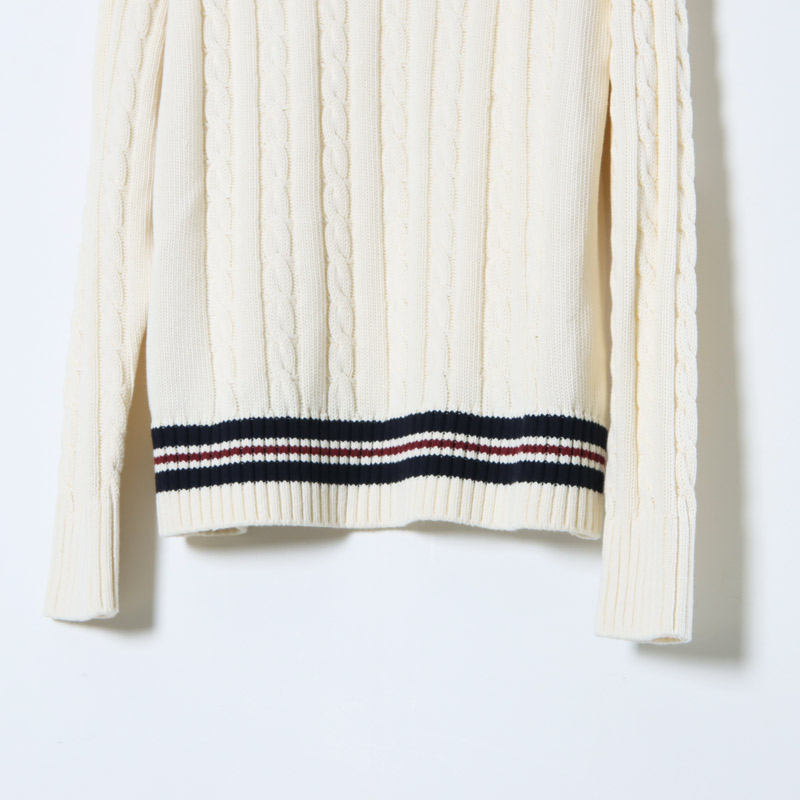 CIOTA (シオタ) スビンコットン Vネックチルデンニット