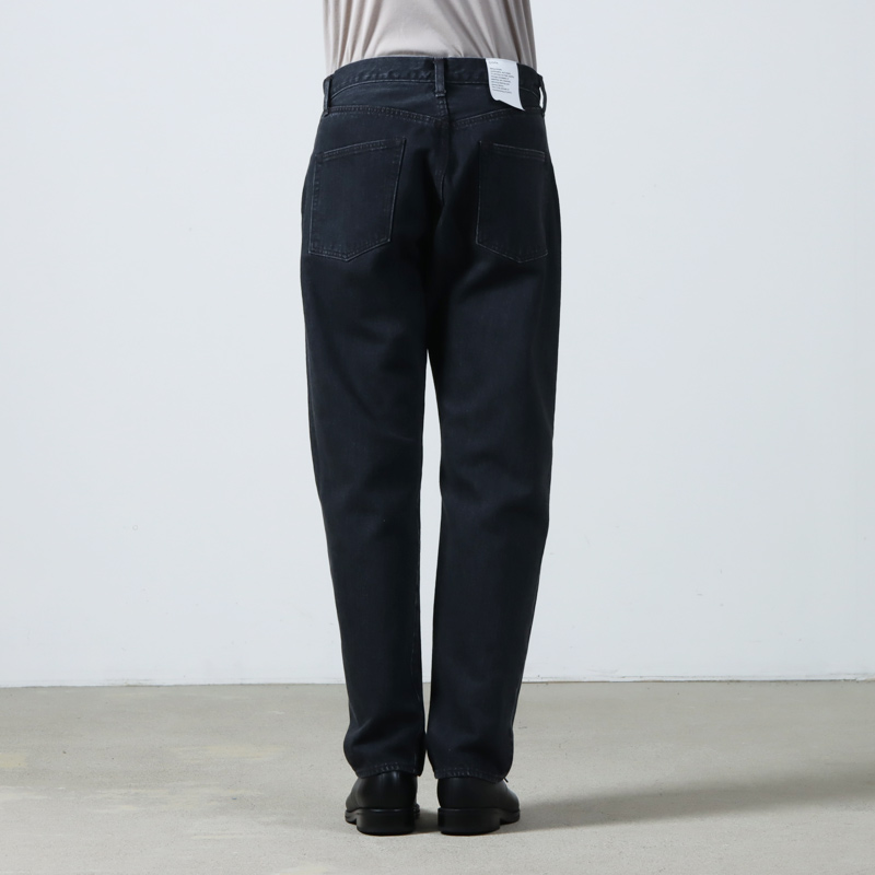 CIOTA (シオタ) Straight 5 Pocket Pants Medium Black / ストレート5