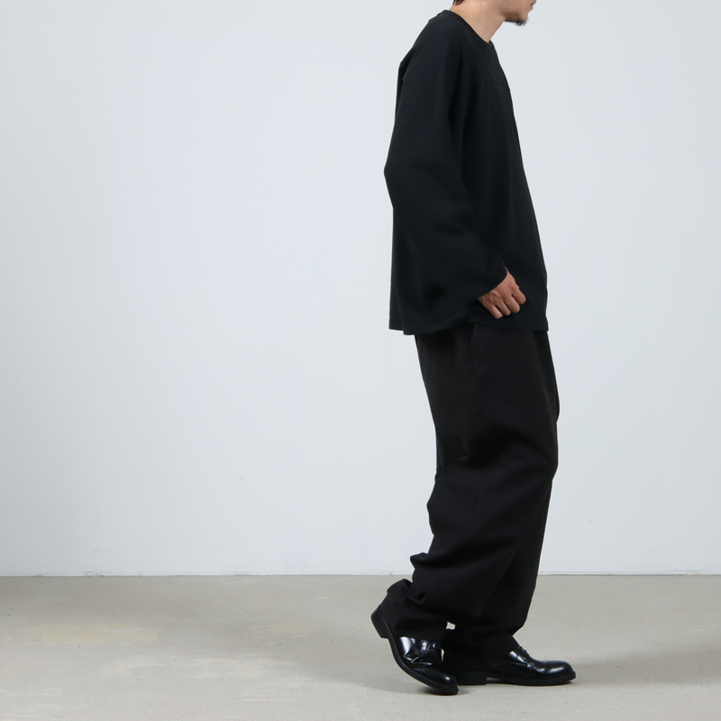 COMOLI (コモリ) フットボールTシャツ