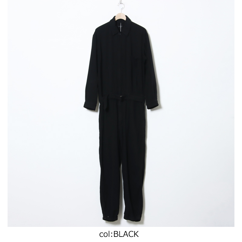 COMOLI 24SS シルクネップ オールインワン SIZE2 コモリ COMOLI