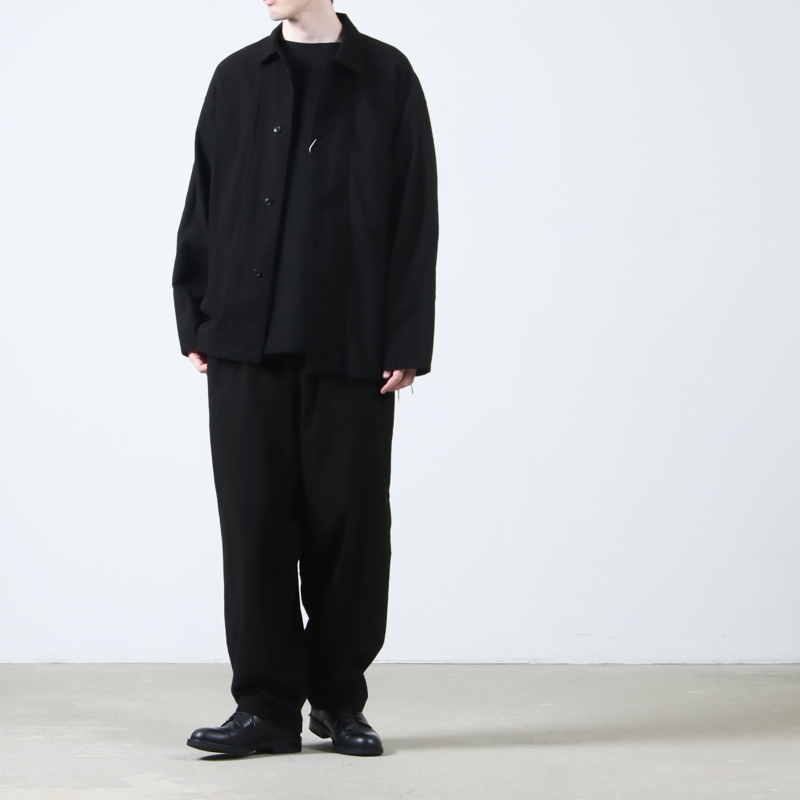 COMOLI (コモリ) コットンネル シャツジャケット