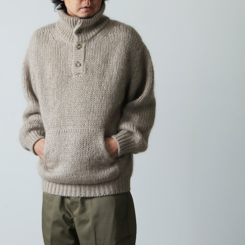 crepuscule (クレプスキュール) mohair lowgage high neck / モヘア