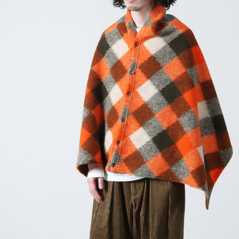 新品タグ付き エンジニアードガーメンツボタンショール