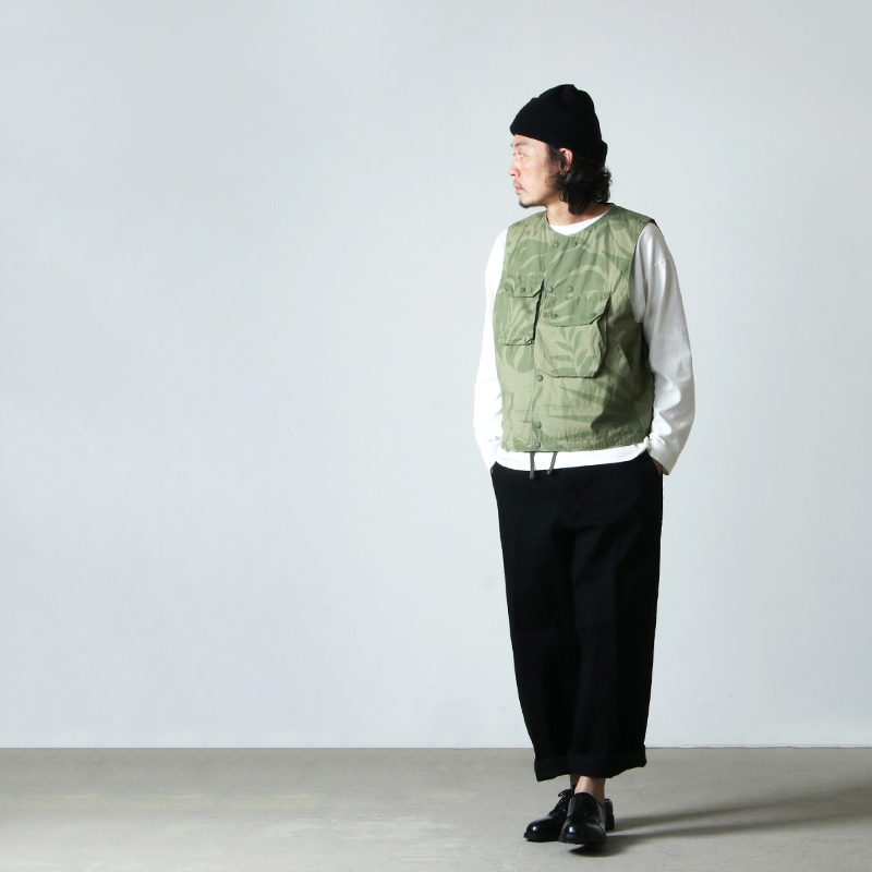 ENGINEERED GARMENTS (エンジニアードガーメンツ) Cover Vest -Leaf