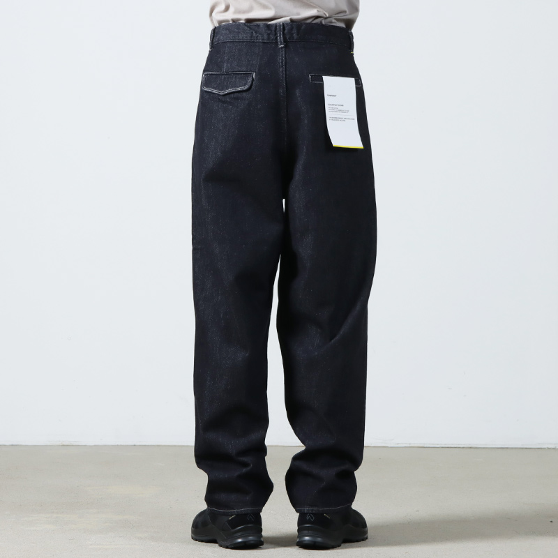 Graphpaper (グラフペーパー) Colorfast Denim Two Tuck Tapered Pants
