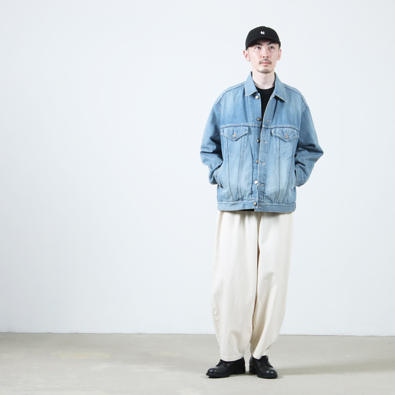 Graphpaper (グラフペーパー) Selvage Denim Trucker Jacket Indigo