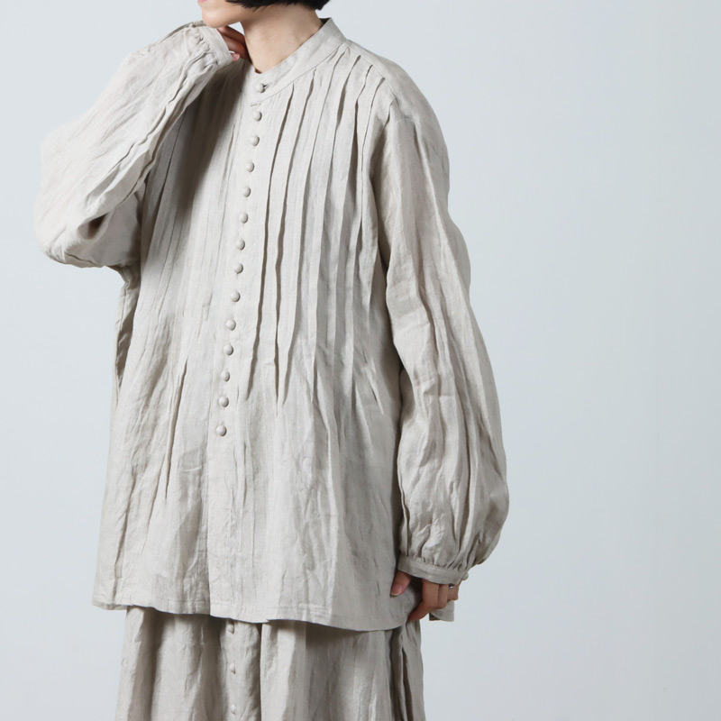 ICHI Antiquites (イチアンティークス) FRENCH LINEN シャツ