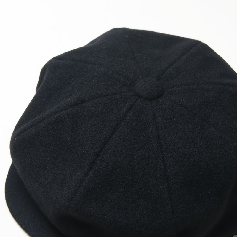 KIJIMA TAKAYUKI (キジマタカユキ) WOOL MELTON CASQUETTE / ウール
