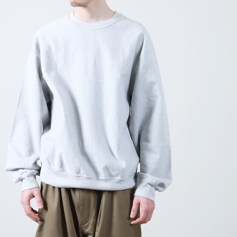 blurhmsROOTSTOCK (ブラームス ルーツストック) Thin-Sweat Crew-Neck