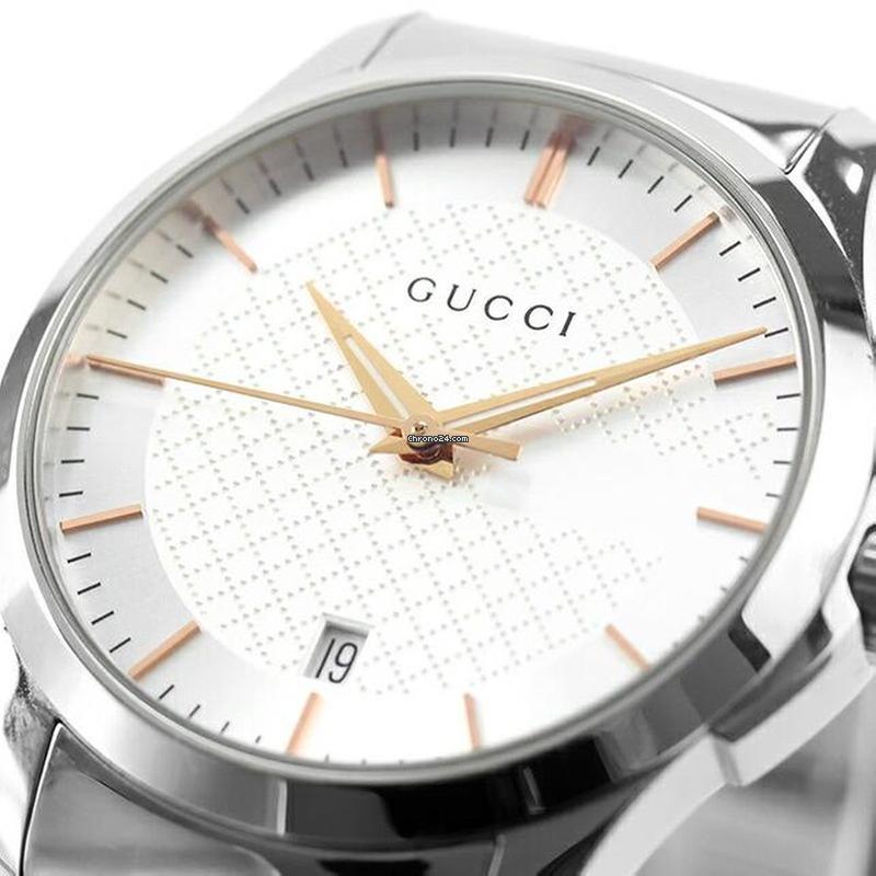 Gucci G-Timeless YA126442 Quartz Steel Good for $288 for sale from