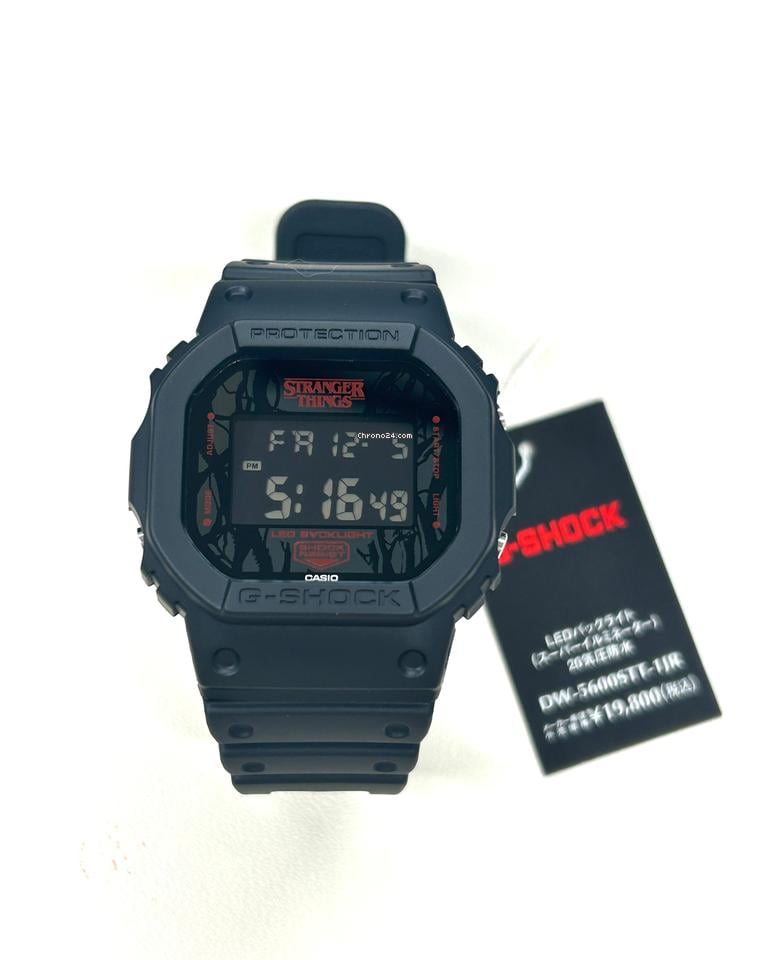 Casio DW-5600STT-1JR Stranger Things collaboration model for $158