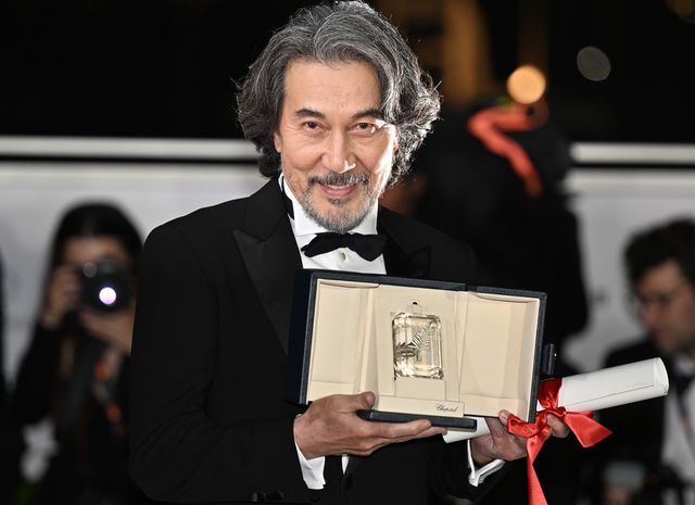 役所広司「やっと柳楽君に追いついた」日本人2人目のカンヌ男優賞受賞