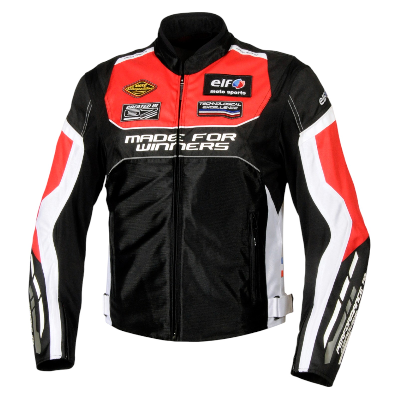 EJ-S118 エヴォルツィオーネジャケット 春夏モデル レッド L - バイク