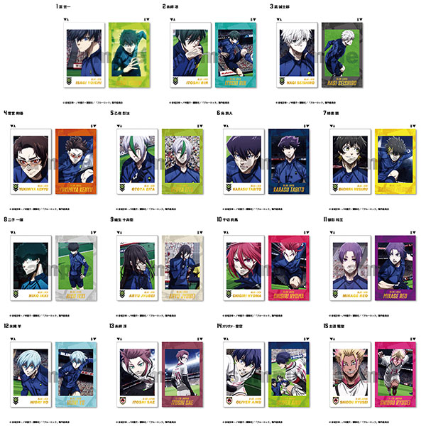 AmiAmi [Character & Hobby Shop] | Bluelock W Photo Card Collection