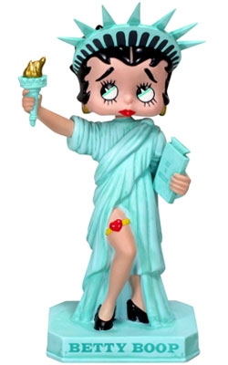 ワッキーワブラー ベティ・ブープ 自由の女神像バージョン 単品