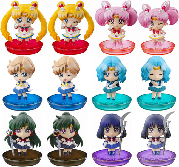 ぷちきゃら！シリーズ 美少女戦士セーラームーン あたらしい仲間と変身