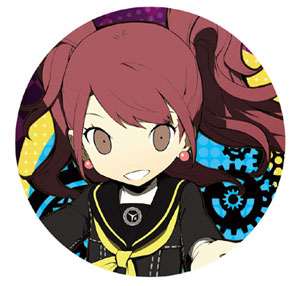 ペルソナQ シャドウ オブ ザ ラビリンス』 缶バッジ 久慈川りせ