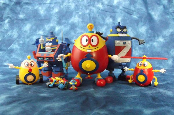 ロボダッチ DXセット Vol.1(たまたまタマゴロー、ロボZ、モビルZ 3点