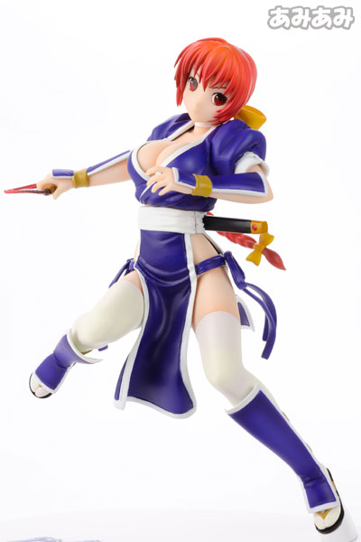 中古】(本体A/箱B)クイーンズゲイト 運命のくノ一 かすみ 1/8 完成品