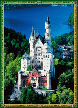 ジグソーパズルタイプ クリスタルパズル ノイシュバンシュタイン城 165