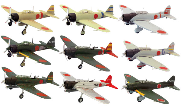 ウイングキットコレクション vol.12 -WWII 日本海軍機編- BOX（食玩